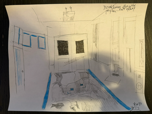 Brookhaven Hospital - 1st Floor (East hallway)